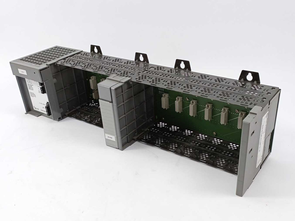 AB 1746-P4 SER A SLC500 Power Supply + 1746-A13 SER B 13-Slot Rack