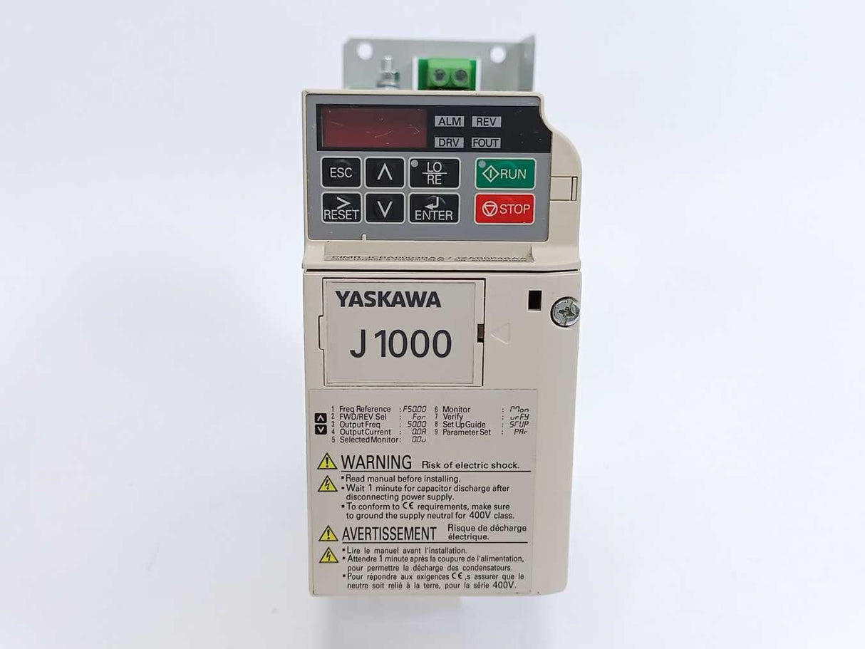 YASKAWA CIMR-JCBA0003BAA J1000 Ultra Compact AC Drive