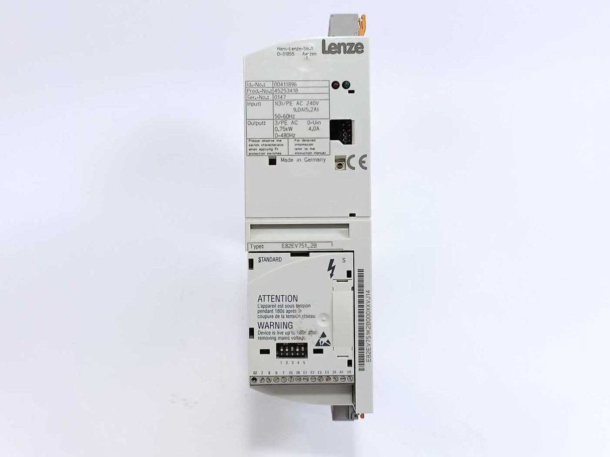 LENZE E82EV751_2B 00411896 45253418 Inverter