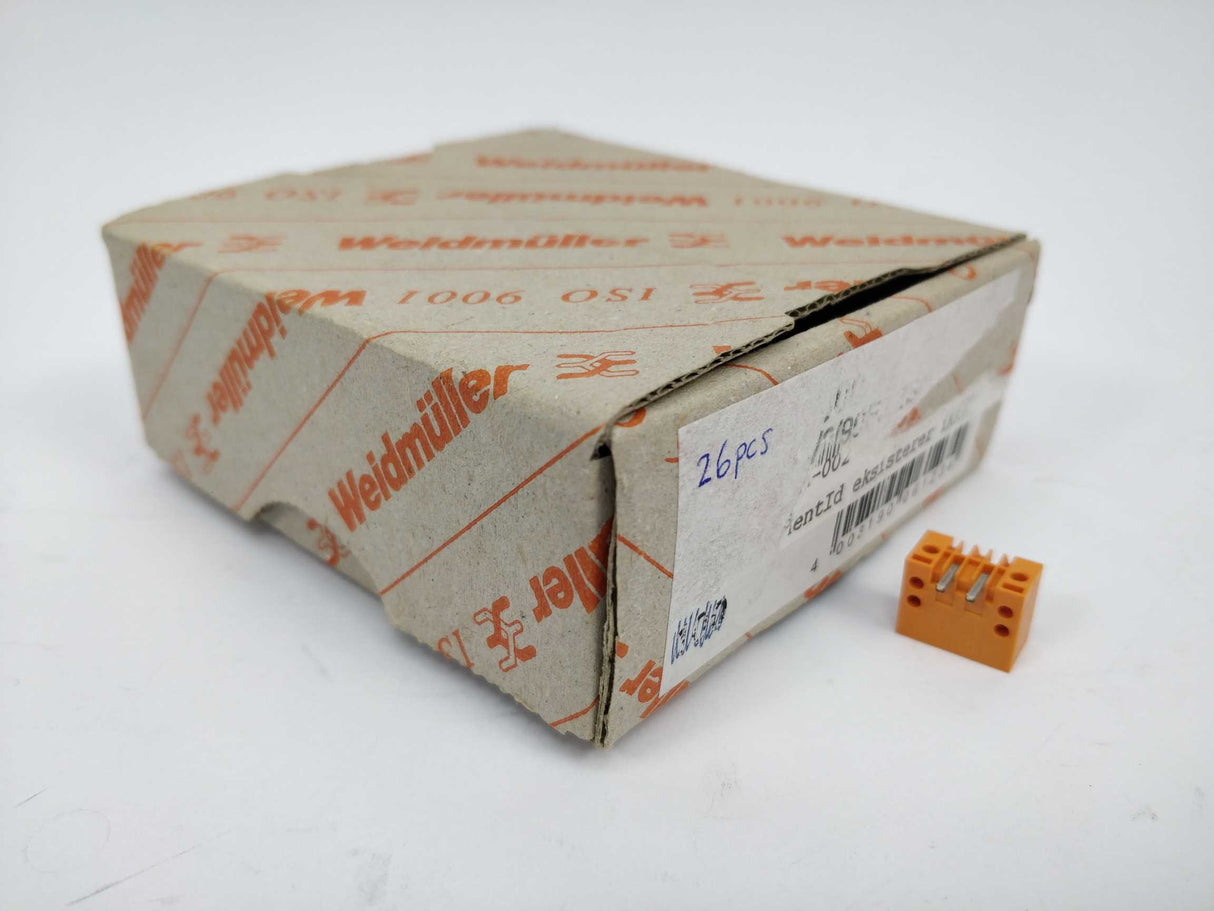 Weidmüller 1607040000 SL 3.50/02/90F 3.2SN OR BX 26pcs