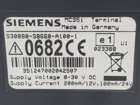 Siemens S30880-S8660-A100-1 Modem E.01