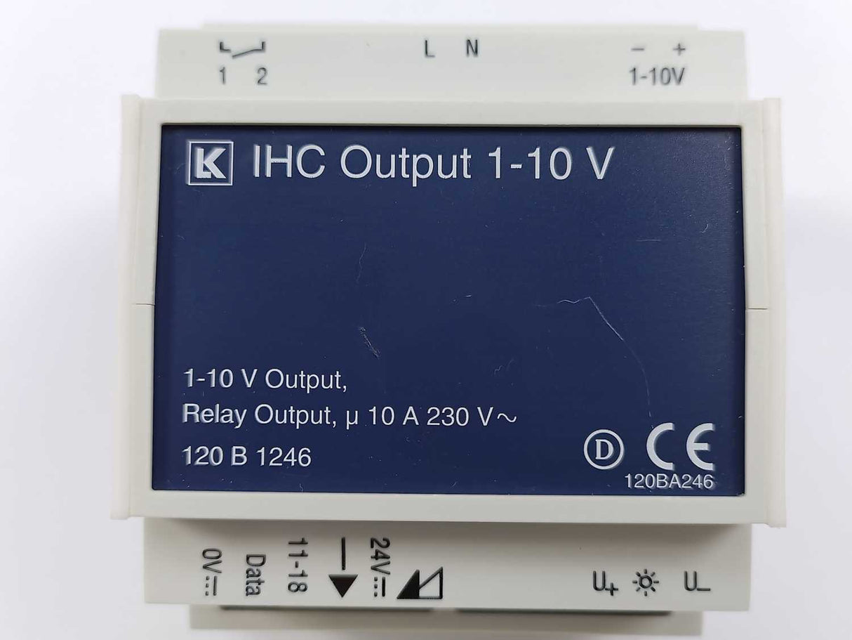 Lauritz Knudsen 120B1246 IHC Output 1-10V Output Relay Module