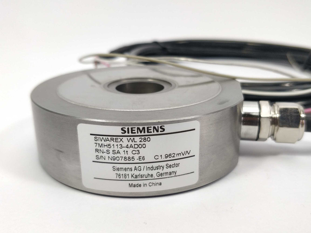 Siemens 7MH5113-4AD00 Siwarex WL 280 Load Cell E.06