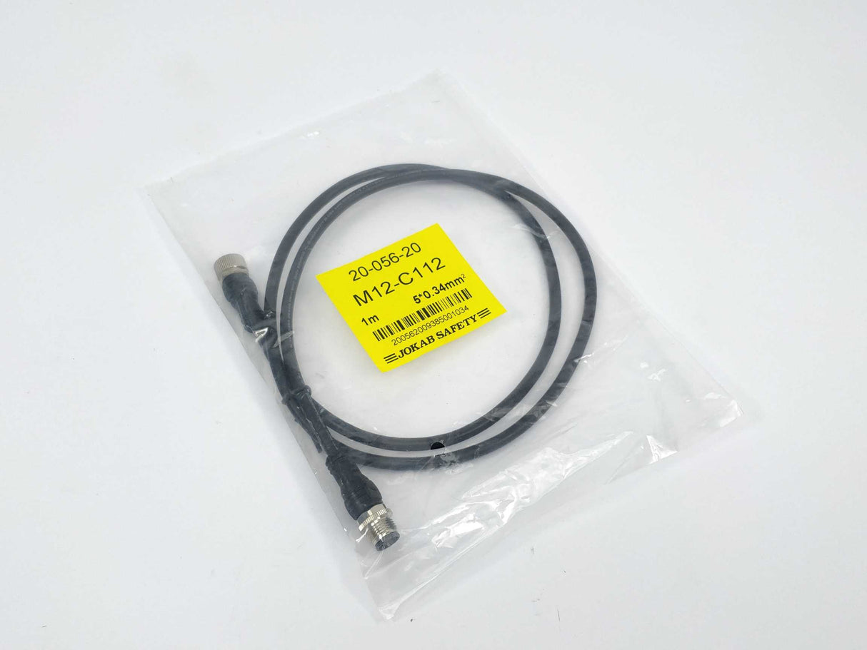 Jokab Safety 20-056-20 M12-C112 Cable 1M Length