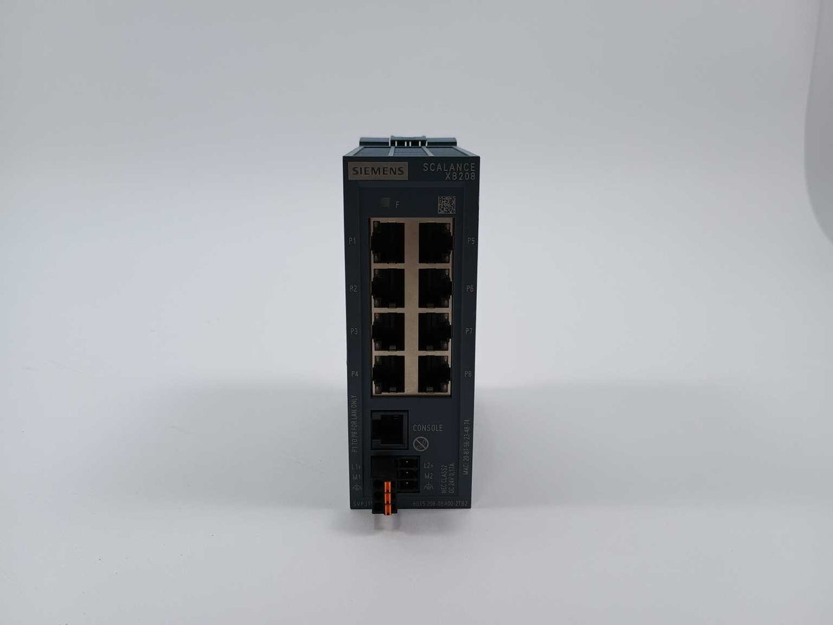 Siemens 6GK52080BA002TB2 SCALANCE XB208 6GK5208-0BA00-2TB2
