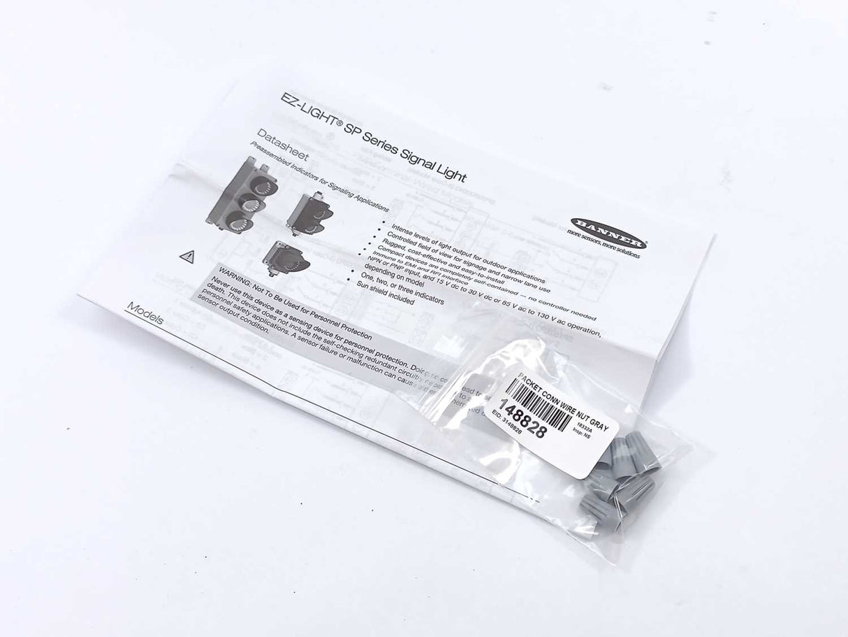 BANNER 11693 SP250GRP EZ-LIGHT SP Series Signal Light