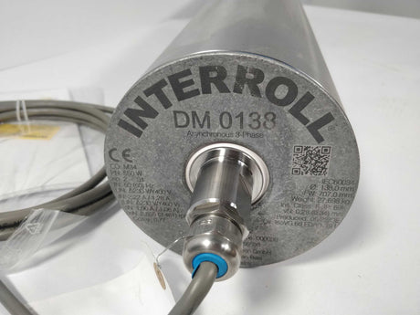 Interroll DM 0138 Drum Motor - 2.855(3.461)rpm - 550W - Ø 138,0mm FW 707,0mm