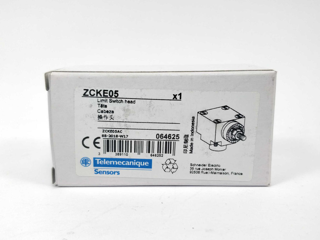 TELEMECANIQUE ZCKE05 064625 Limit switch head