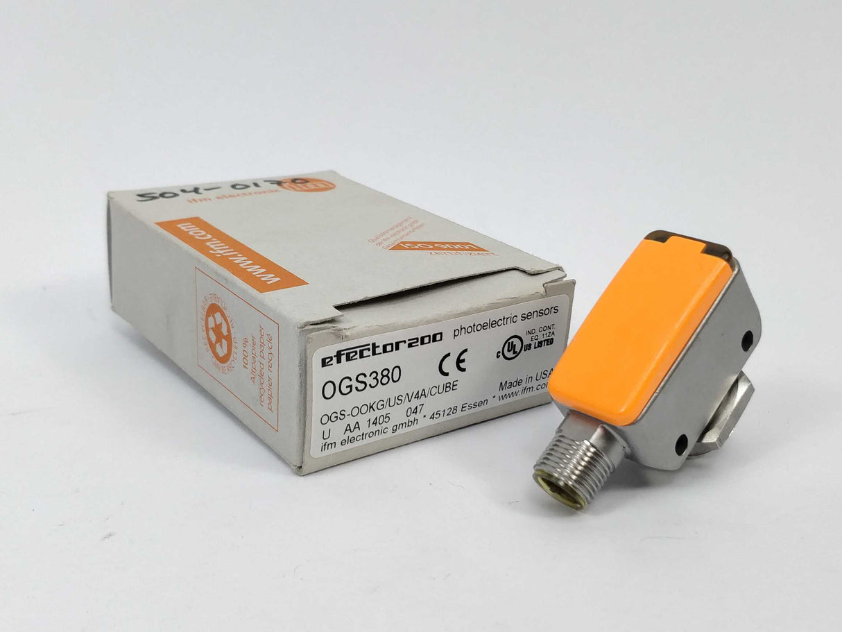 Ifm Electronic OGS380 OGS-OOKG/US/V4A/CUBE Through-beam sensor sender