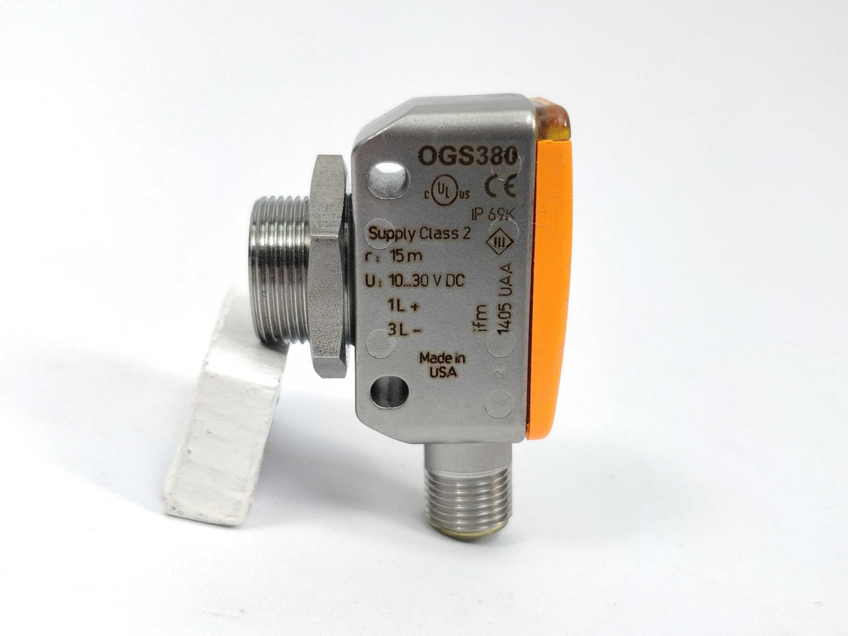 Ifm Electronic OGS380 OGS-OOKG/US/V4A/CUBE Through-beam sensor sender