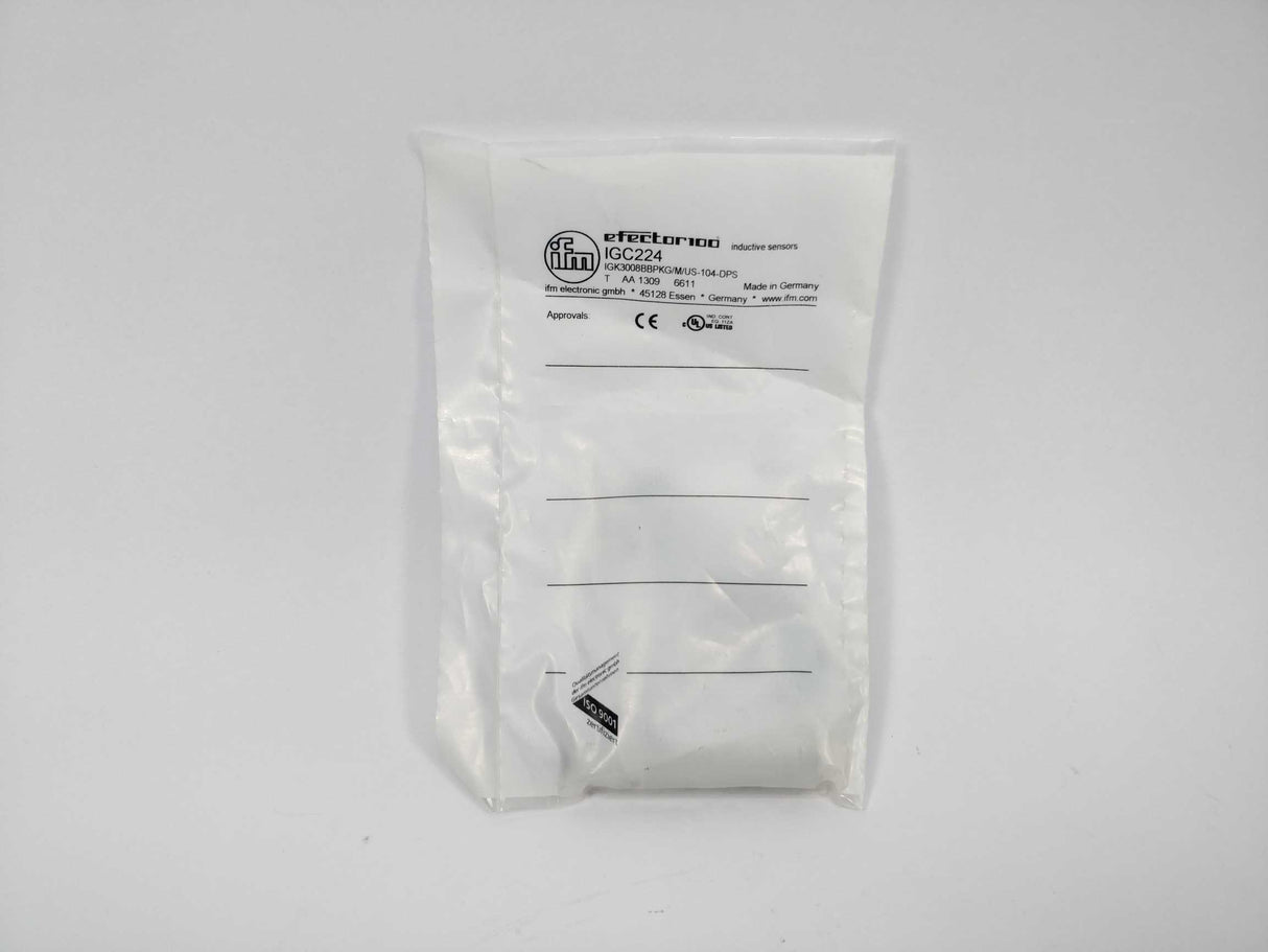 Ifm Electronic IGC224 IGK3008BBPKG/M/US-104-DPS Inductive sensor
