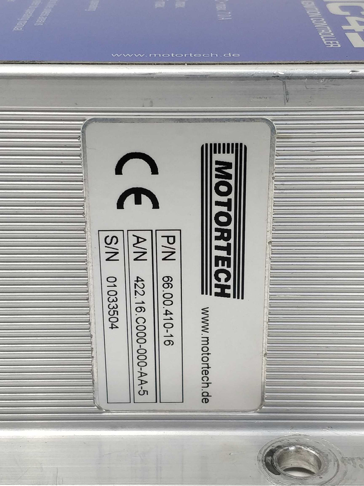 Motortech 66.00.410-16 Ignition controller
