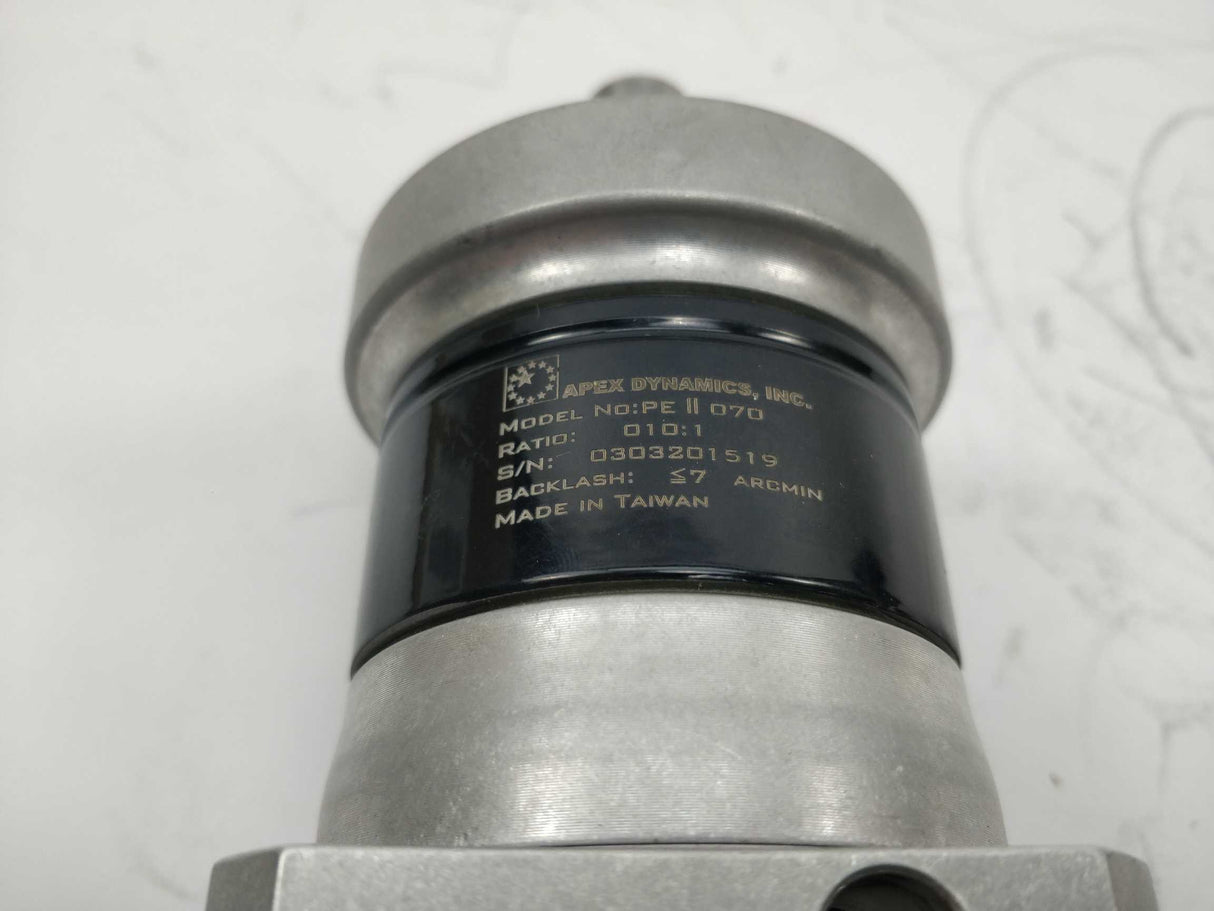 Apex Dynamics PEII 070 High Precision Gearbox 010