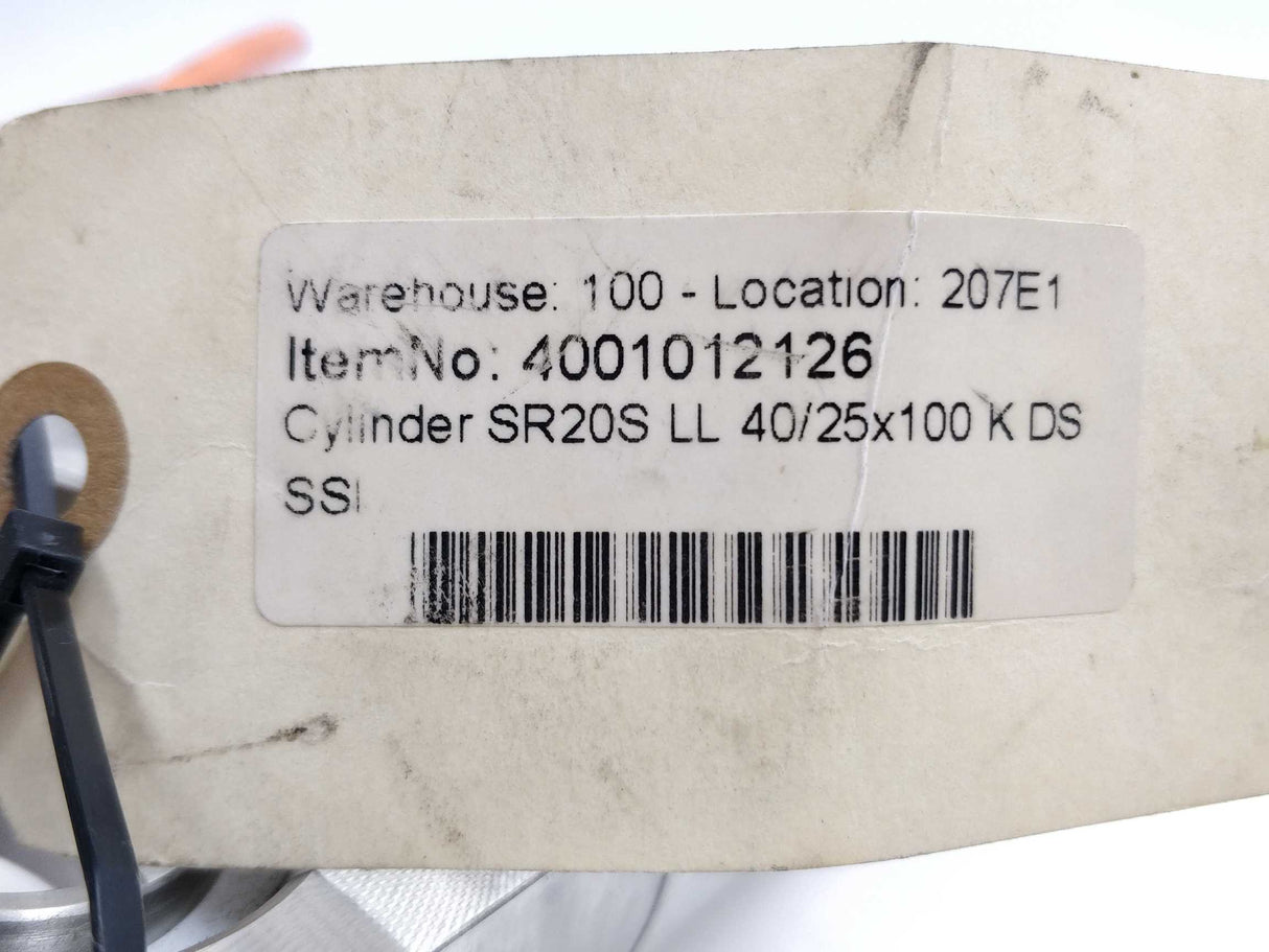 SSH STAINLESS A/S SR20S LL 40/25X100 K DS hydraulic cylinder