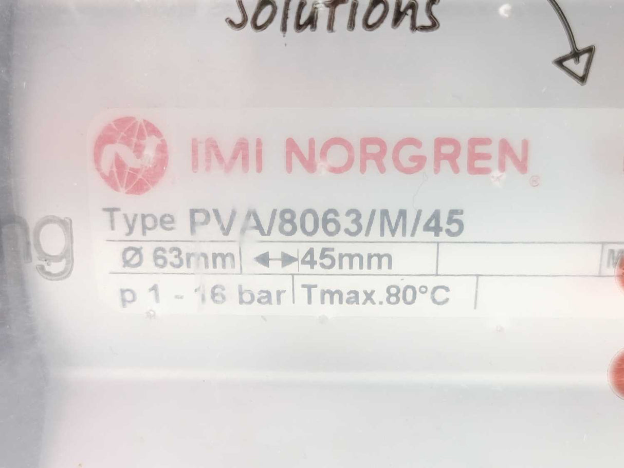 IMI NORGREN PVA/8063/M/45 Pneumatic Cylinder