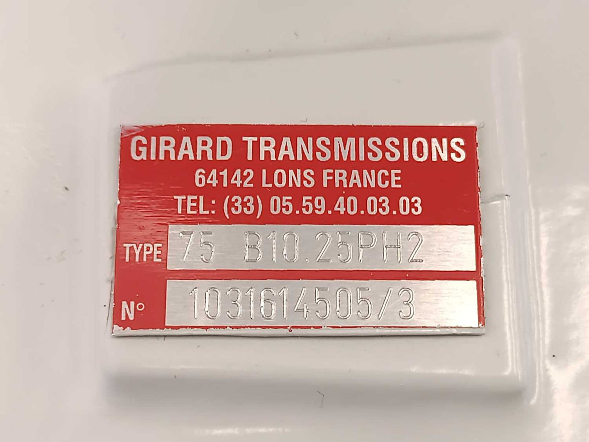 Girard Transmissions 75 B10.25PH2