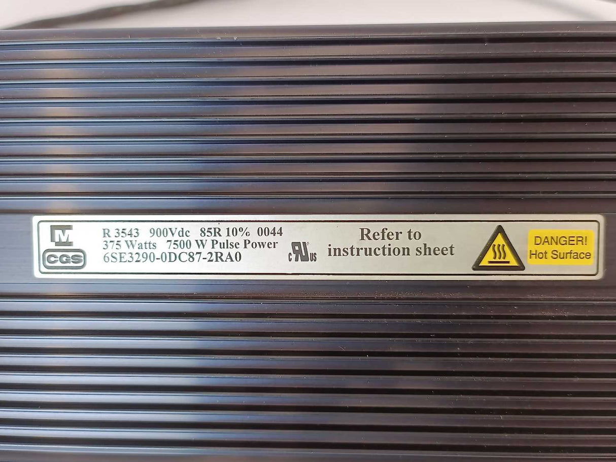 Siemens 6SE3290-0DC87-2RA0 Braking Resistor