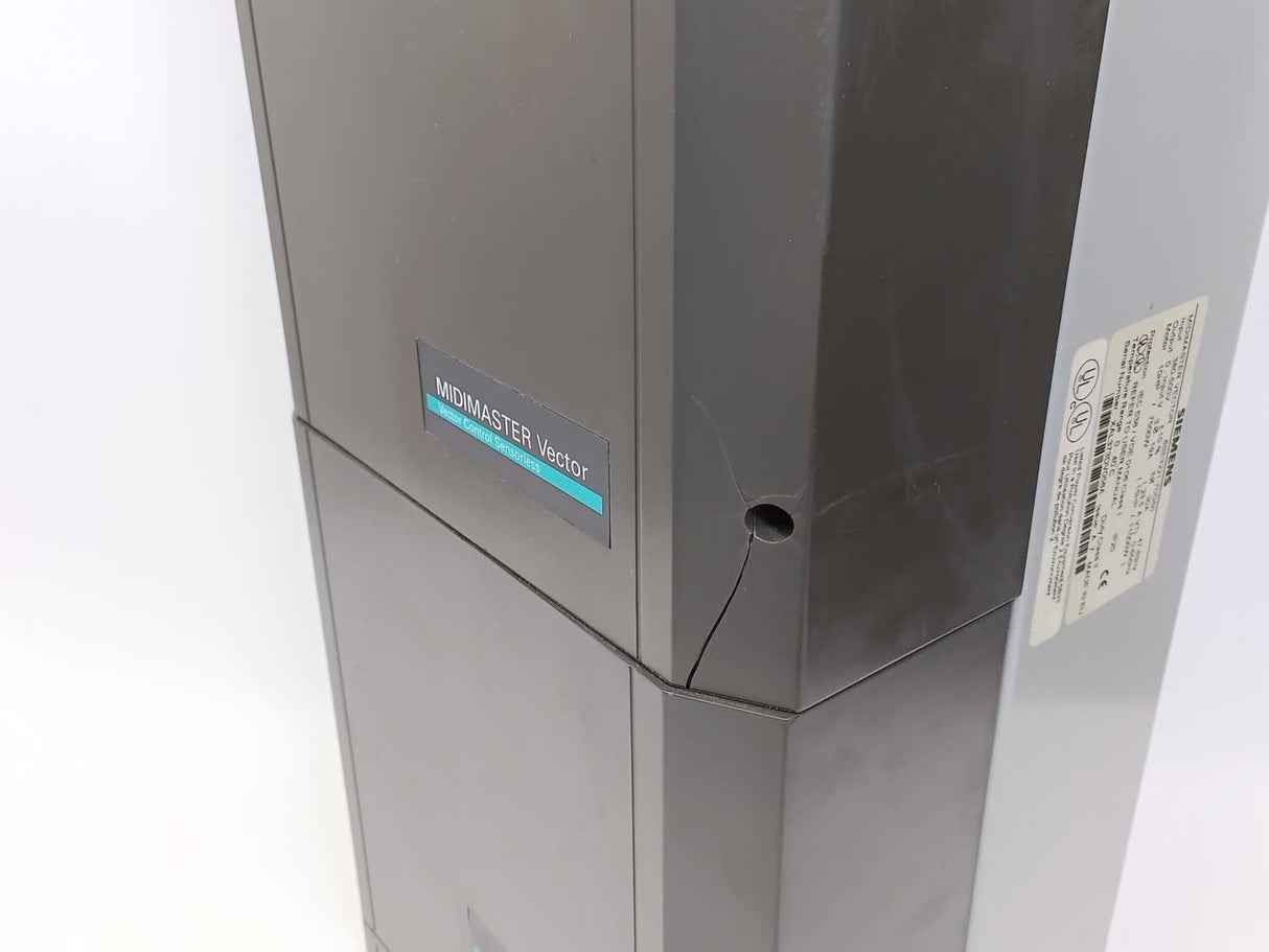 Siemens 6SE3221-7DG50 Midimaster Vector MDV750/3 w/ Integral Class A Filter