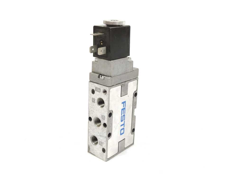Festo 19758 MFH-5-1/8-B Air Solenoid Valve with 34420 coil