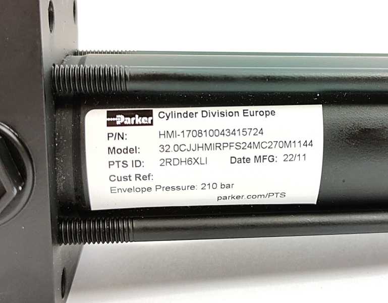 Parker HMI-170810043415724 Industrial Hydraulic Cylinders HMI 210 bar