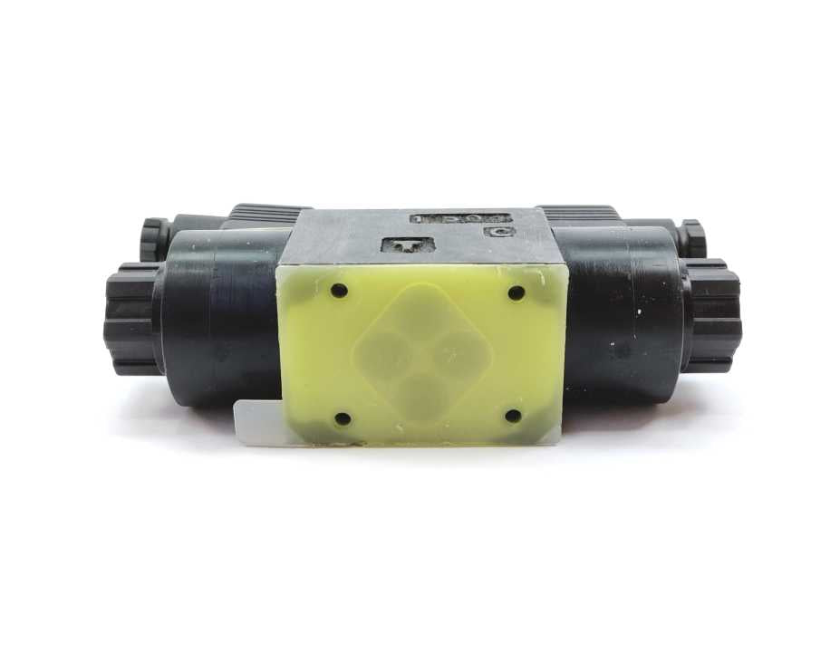 NACHI-FUJIKOSHI SLD-G01-E3X-C1-G30 Solenoid Valve w/ 2x Hirschmann B12-GDM Con.