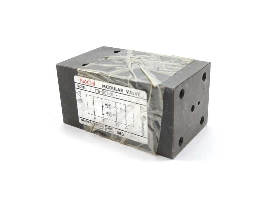 NACHI-FUJIKOSHI OW-G01-W1-R-D2-30 Modular Valve