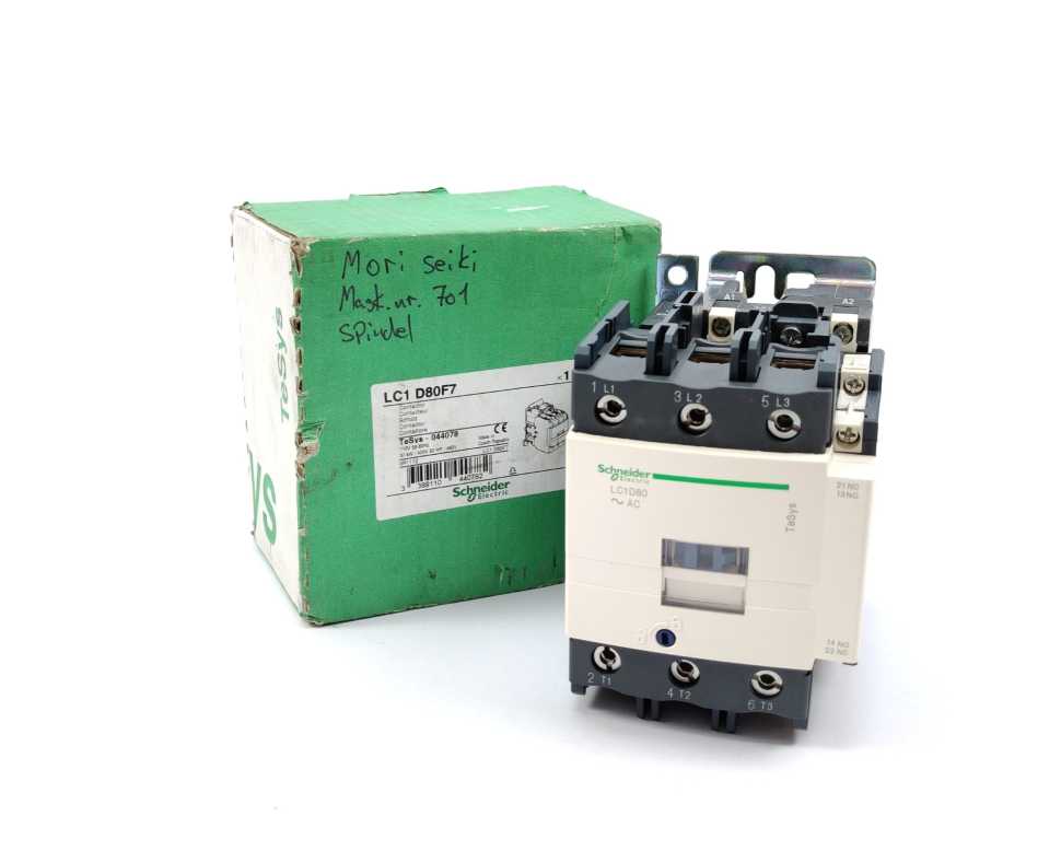 Schneider Electric LC1D80F7 TeSys D Contactor