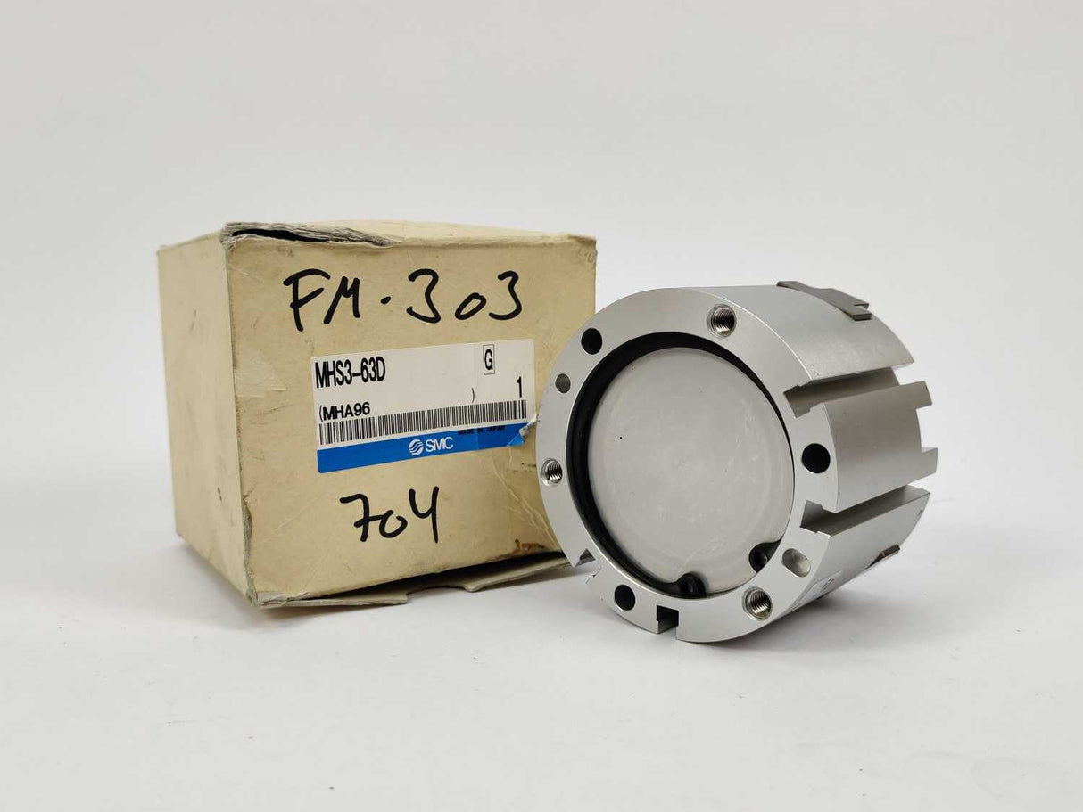 SMC MHS3-63D Air Gripper, 3 Finger