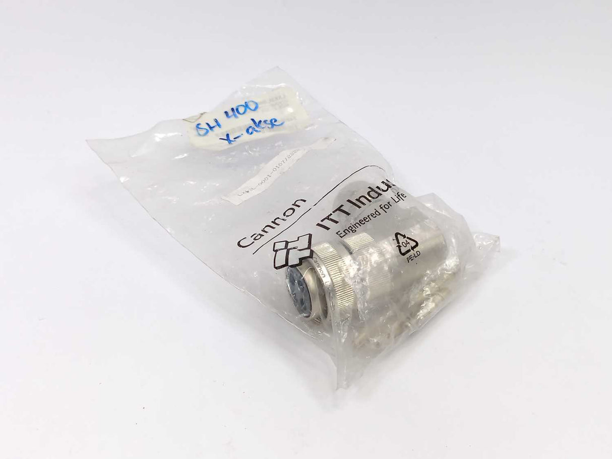 ITT Cannon LX63L-0001-0107/2222 Connector Size 22-22S Elbow 252180