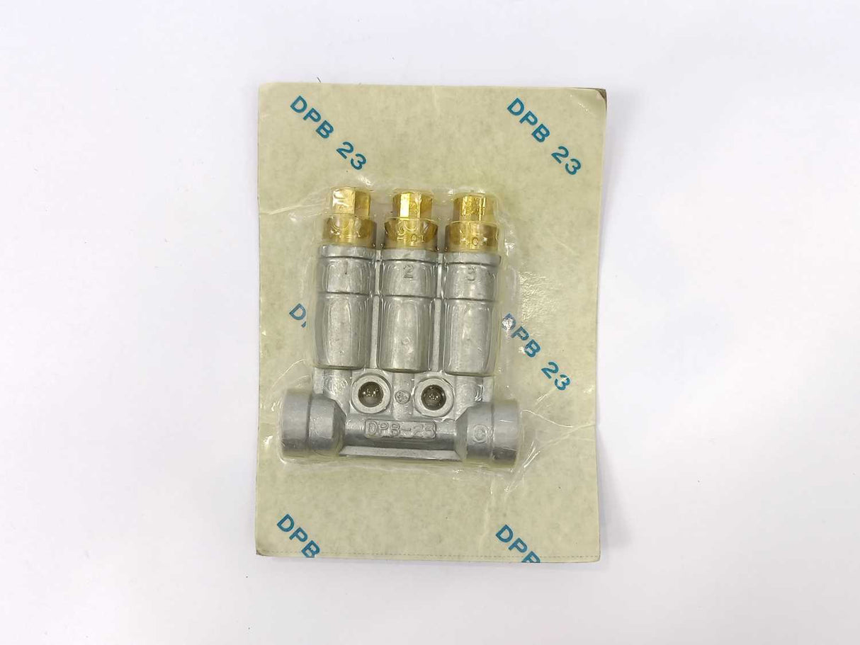DPB 23 Oil Distributor Dester Plunger 3-port