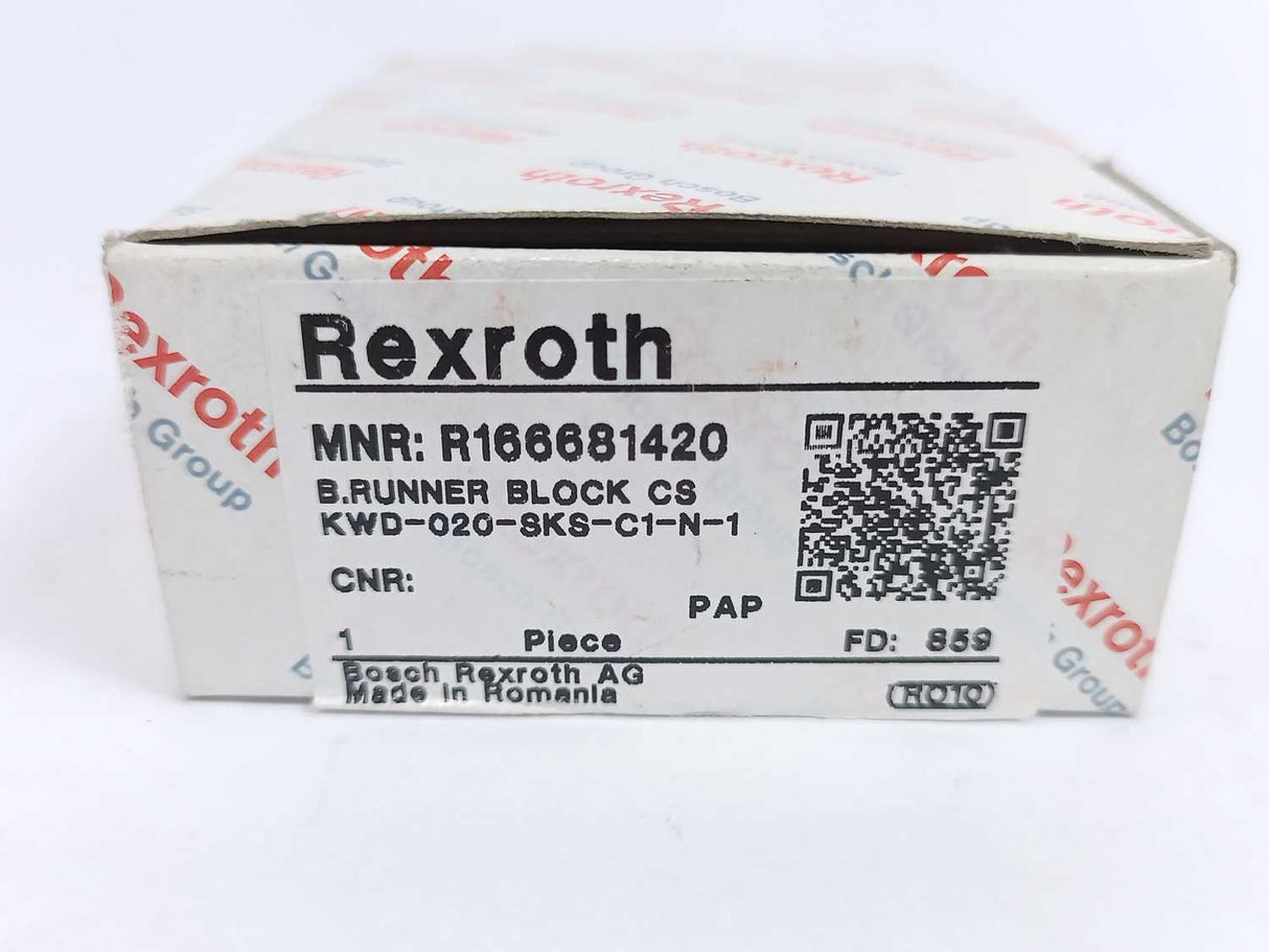 Rexroth R166681420 Ball Runner Block Carbon Steel