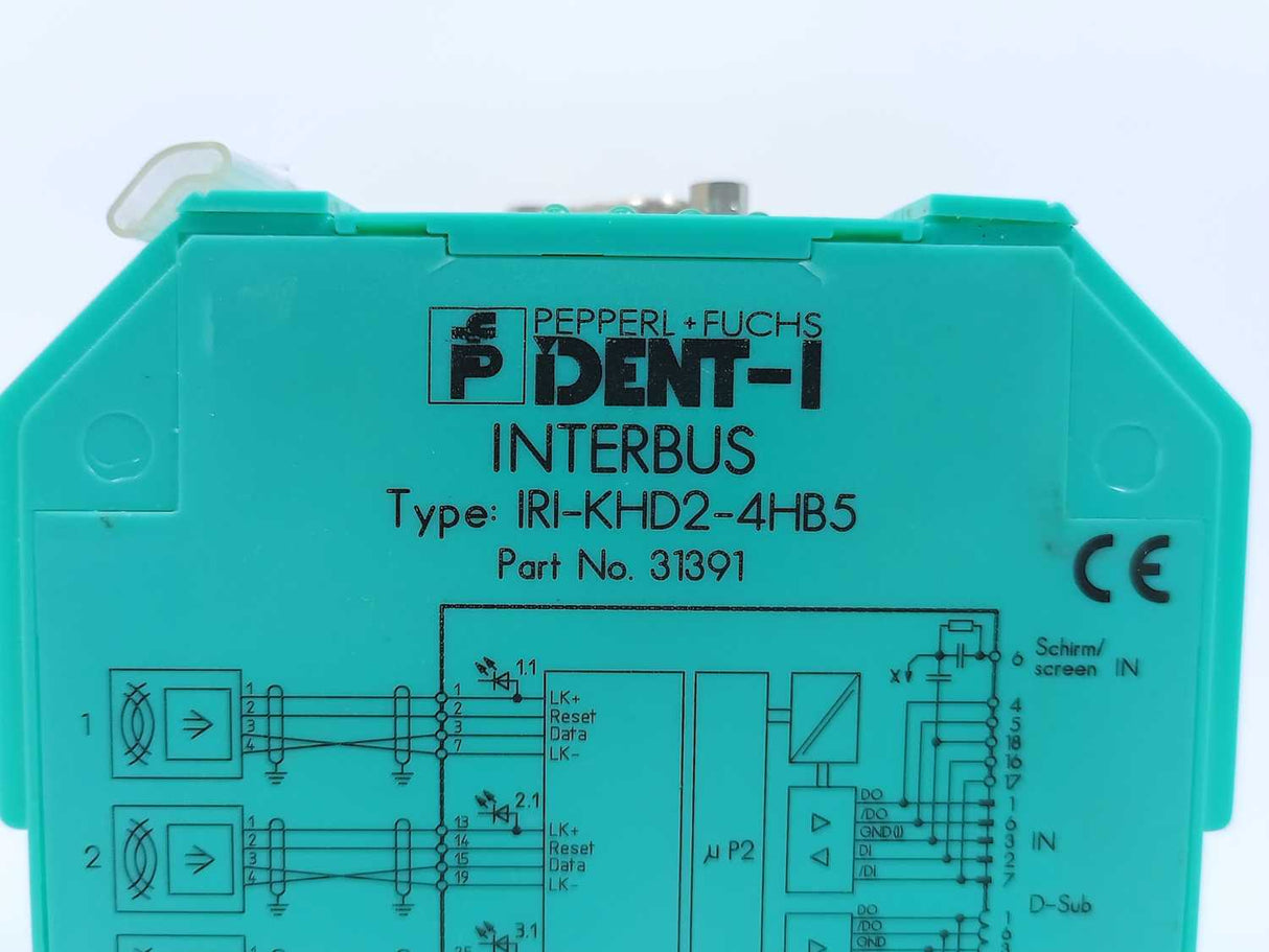 Pepperl+Fuchs 31391 IRI-KHD2-4HB5 INTERBUS Interface Module