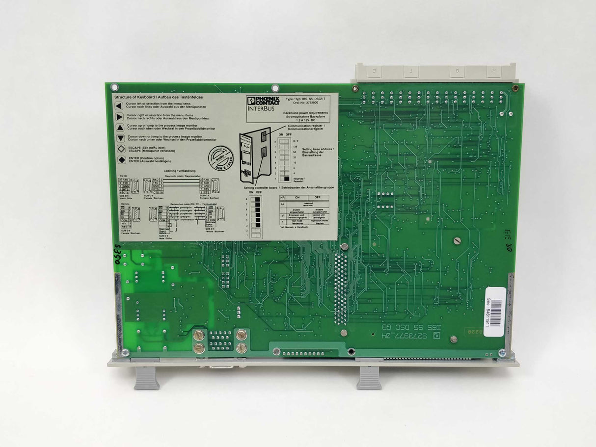Phoenix Contact 2752000 IBS S5 DSC/I-T Interbus Connection