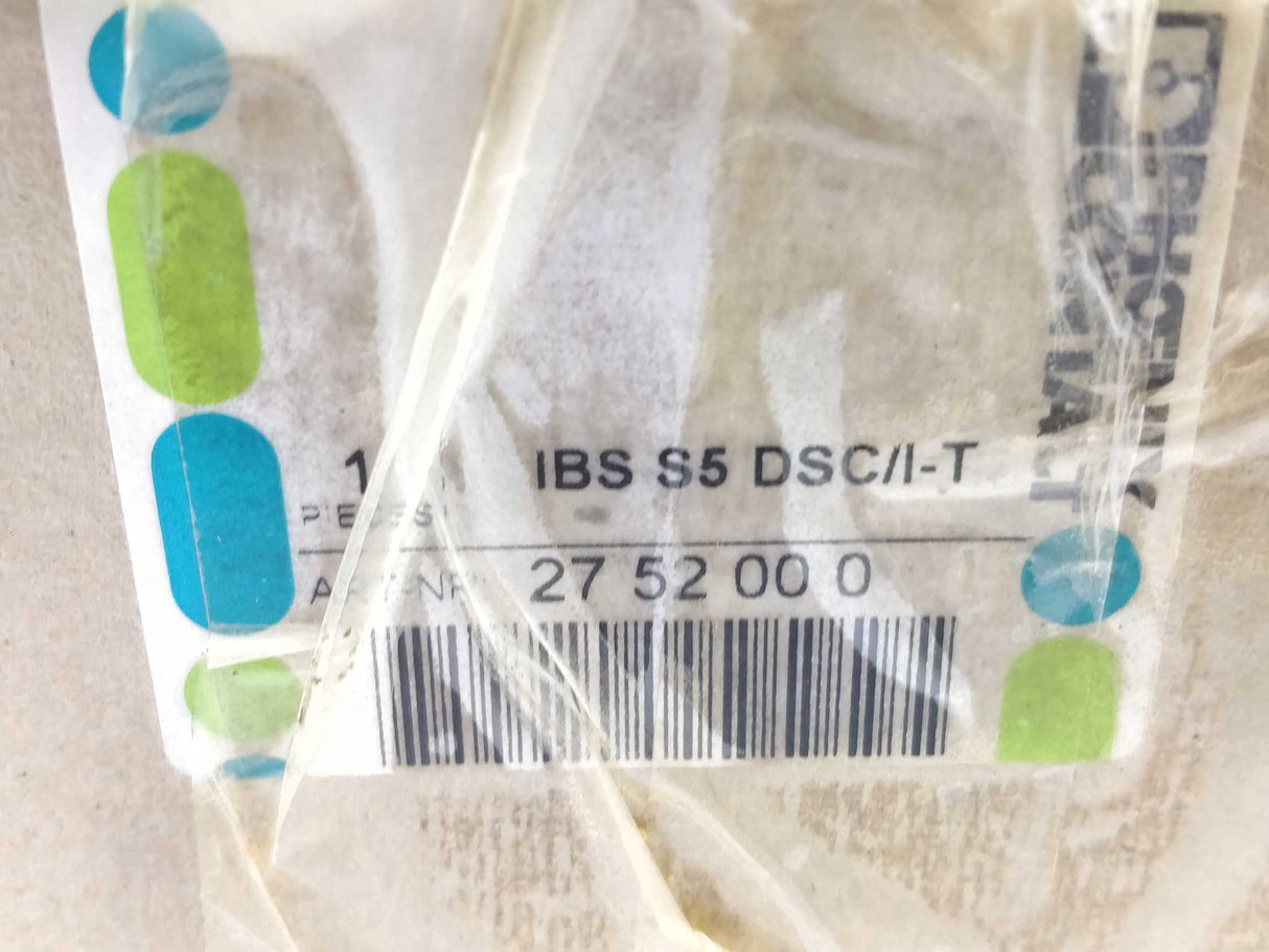 Phoenix Contact 2752000 IBS S5 DSC/I-T Interbus Connection