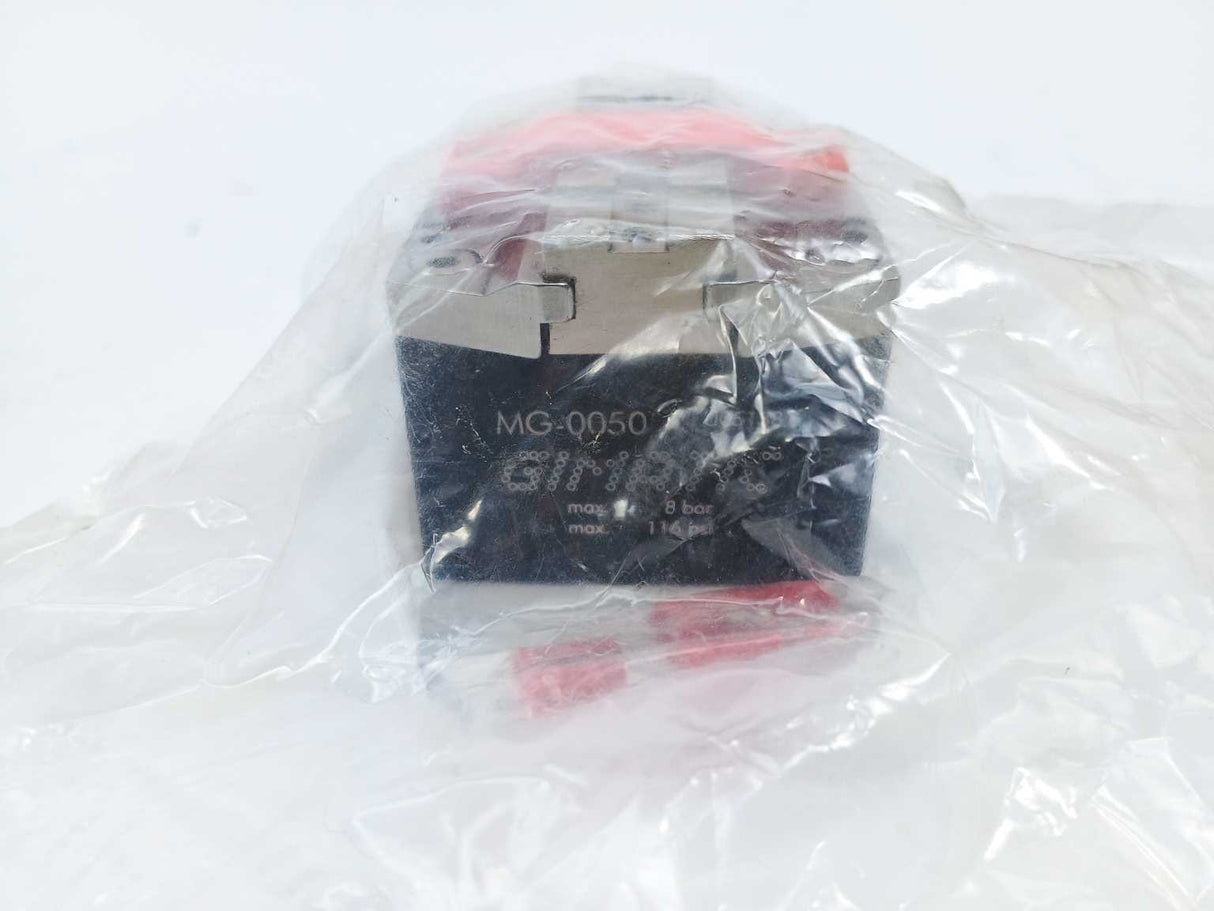 GIMATIC MG-0050 Parallel self-centring pneumatic gripper, 2/8 bar