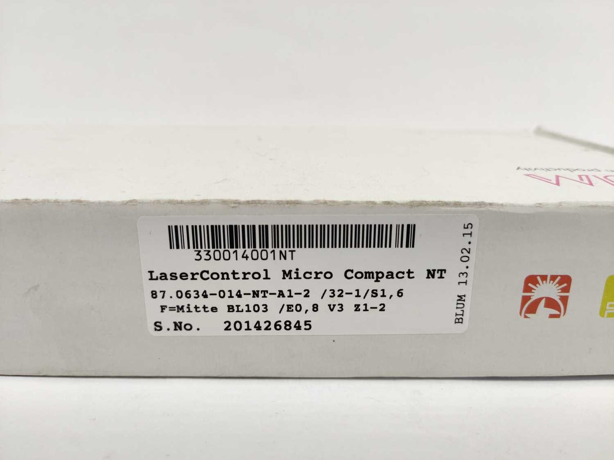 BLUM 87.0634-014-NT-A1-2 Laser Control Micro Compact NT