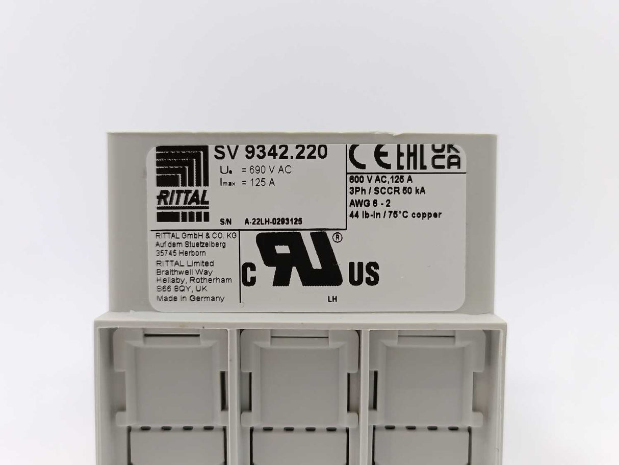 Rittal SV 9342.220 Connection Adaptor