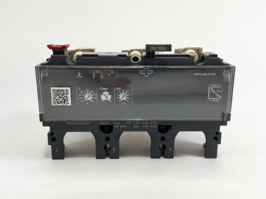 Schneider Electric C6332M500 MicroLogic 2.3 M Trip Unit