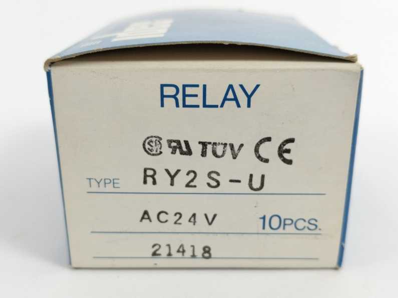 Idec RY2S-U Miniature Relay Batch 7 pcs.