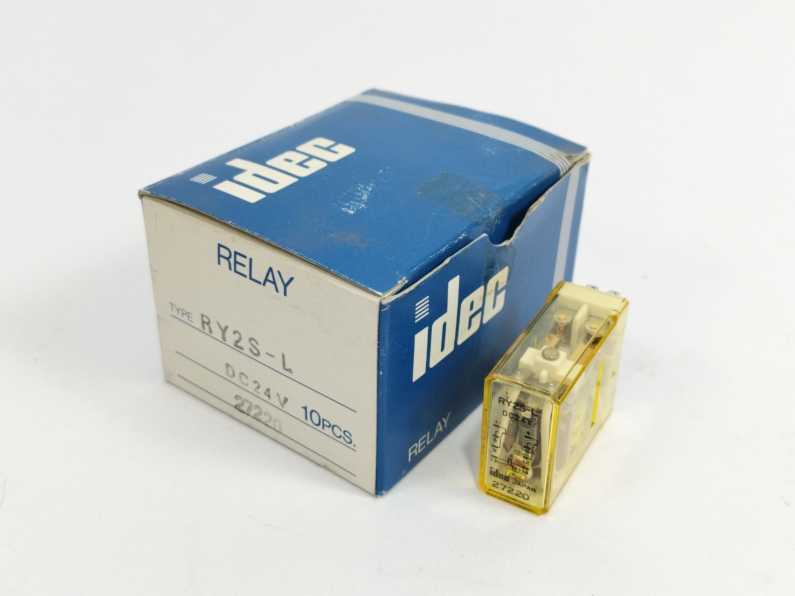 Idec RY2S-L Miniature Relay Batch 9 pcs.