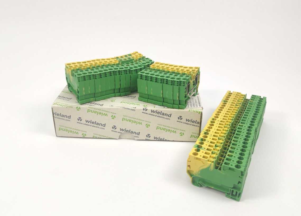 Wieland 56.706.9055.0 Earth terminal WKFN 6 SL/35 100 Pcs.