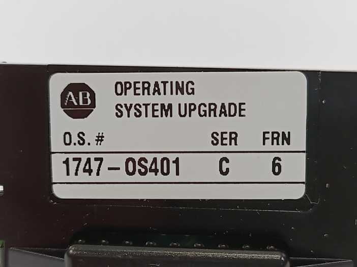 AB 1747-OS401 Ser. C, Firmware Upgrade Kit