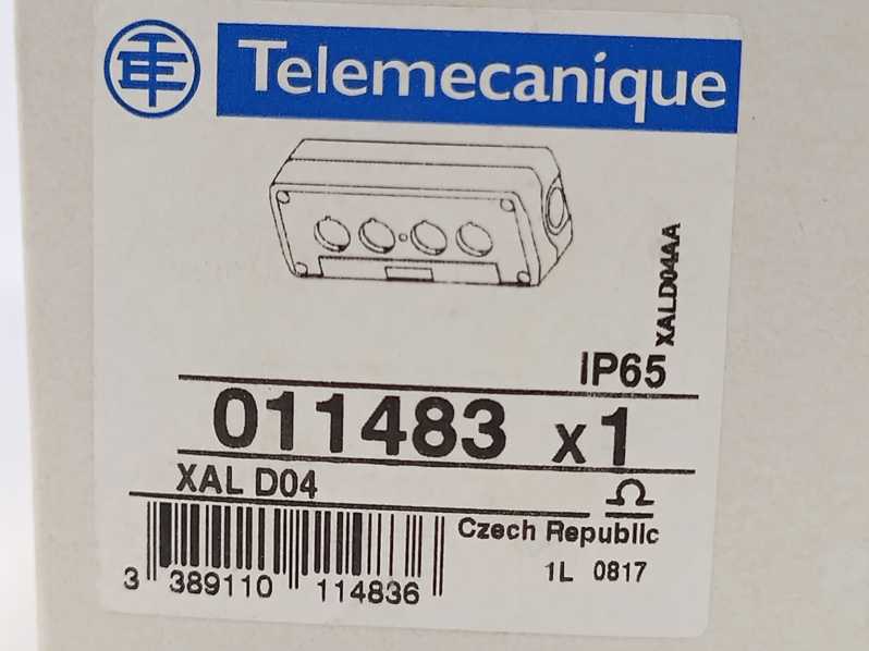 TELEMECANIQUE XAL D04 Harmony Empty Push Button Box 011483