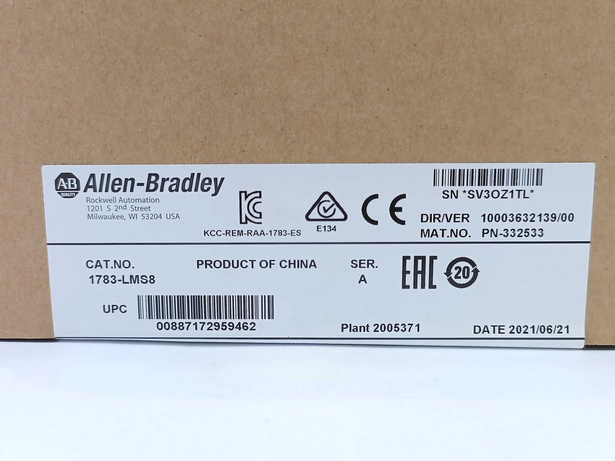 AB 1783-LMS8 Ser.A Ethernet Managed Switch 8 Port *Factory Sealed*