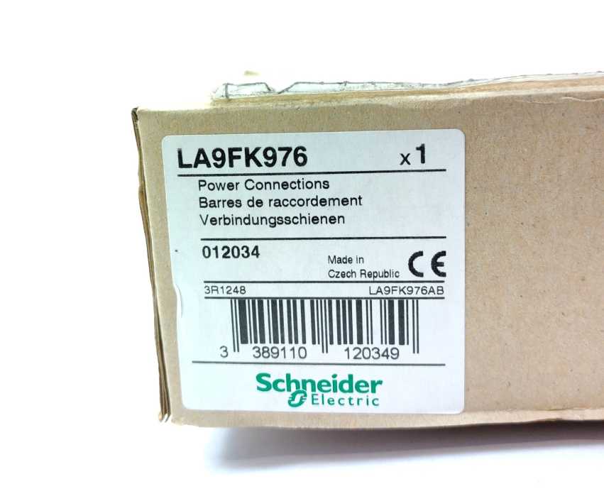 Schneider Electric LA9FK976 TeSys F - set of connections - 3P - reversing