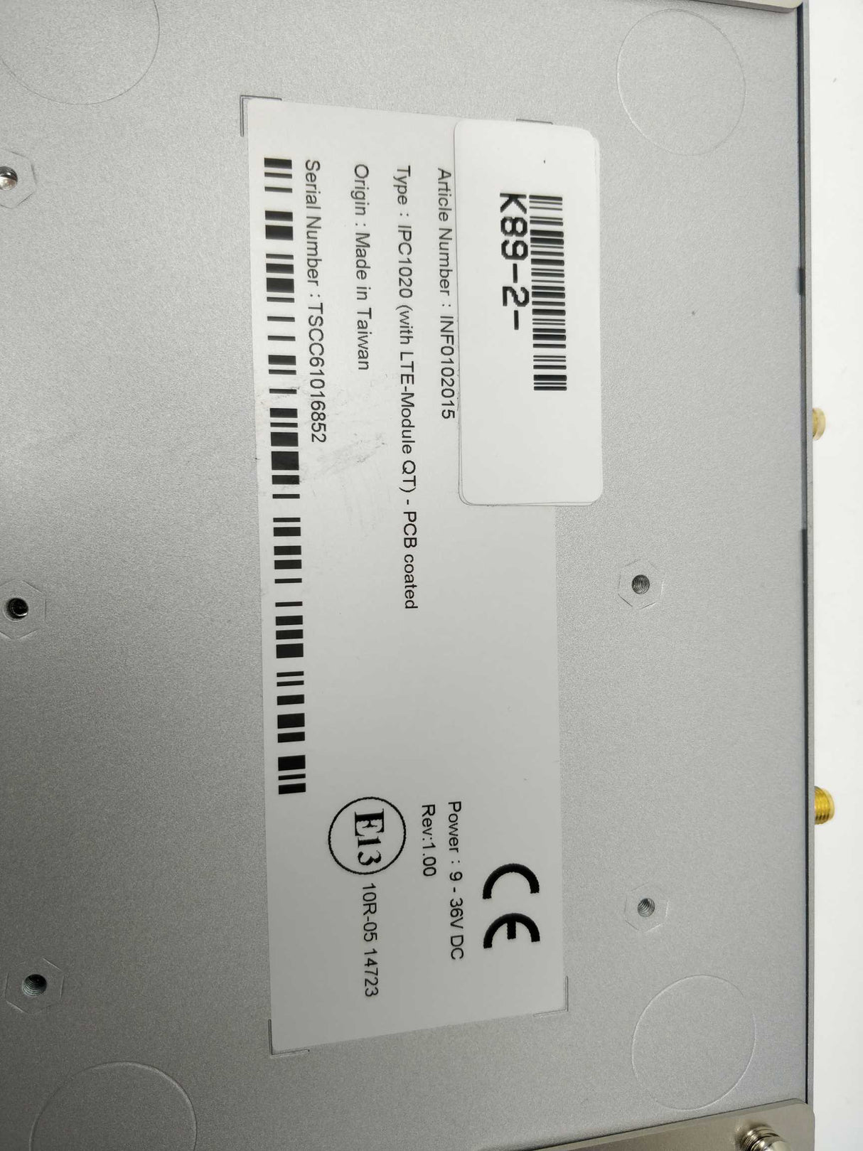 NEXCOM VTC-1020 9-36VDC PCB Coated