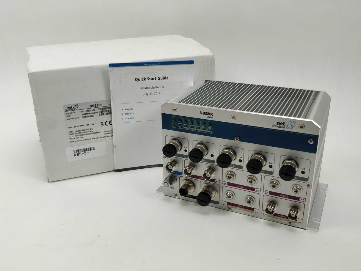 net Module NB3800-2LWac-G Railway Router