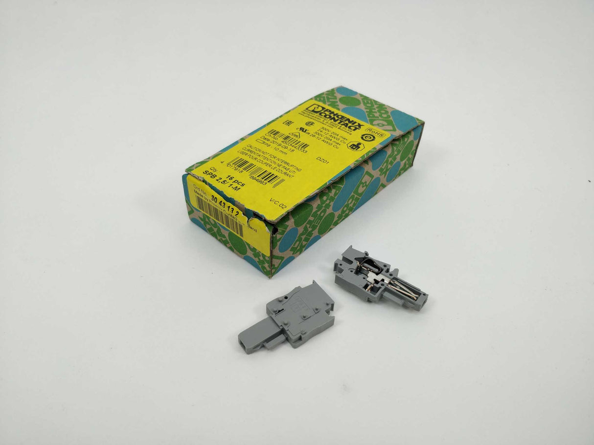 Phoenix Contact 3043132 SPB 2,5/1-M 16 Pcs.