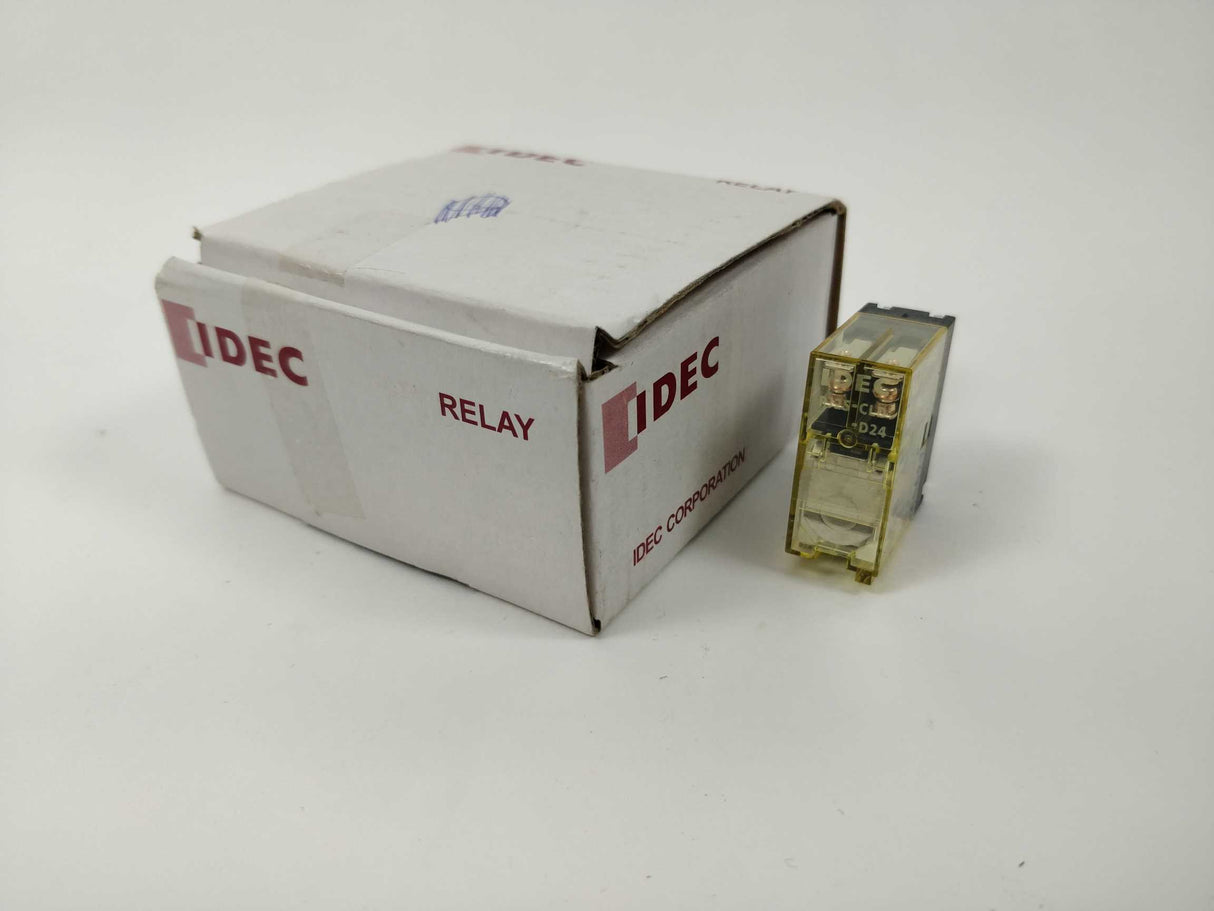 Idec RJ2S-CLD-D24 Relay Plug-In DPDT 8A 24VDC 10 Pcs.
