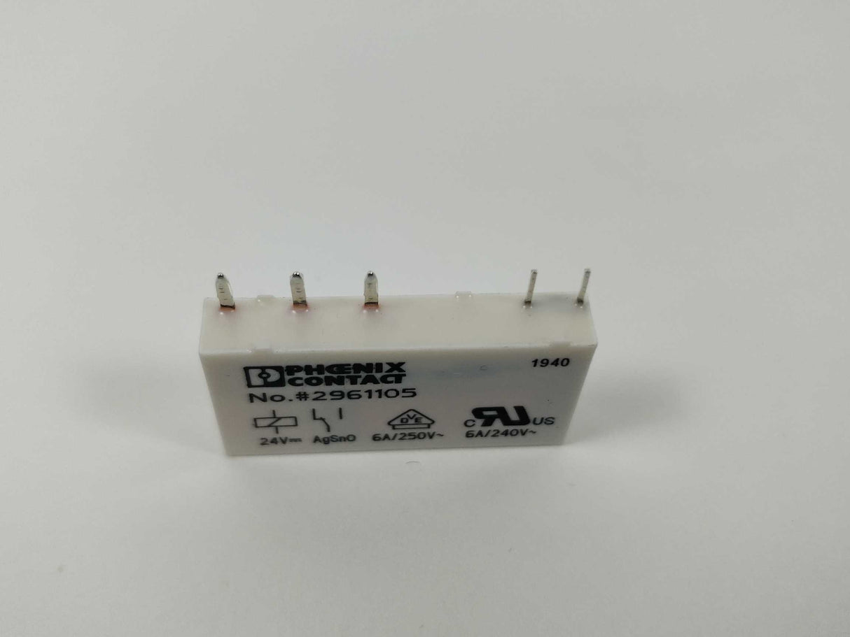 Phoenix Contact 2961105 REL-MR- 24DC/21 - Single relay 6 Pcs.